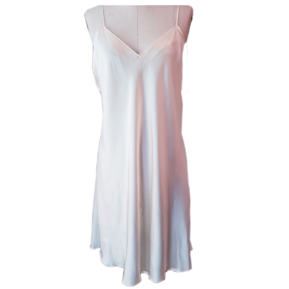 Silk Night Gown Cream